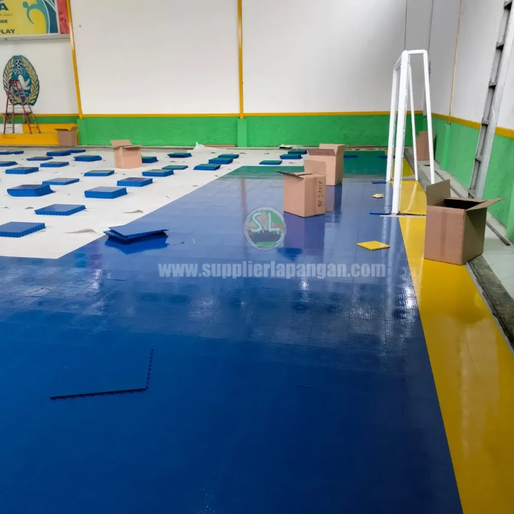 kontraktor lapangan futsal interlock murah berkualitas di bekasi 3