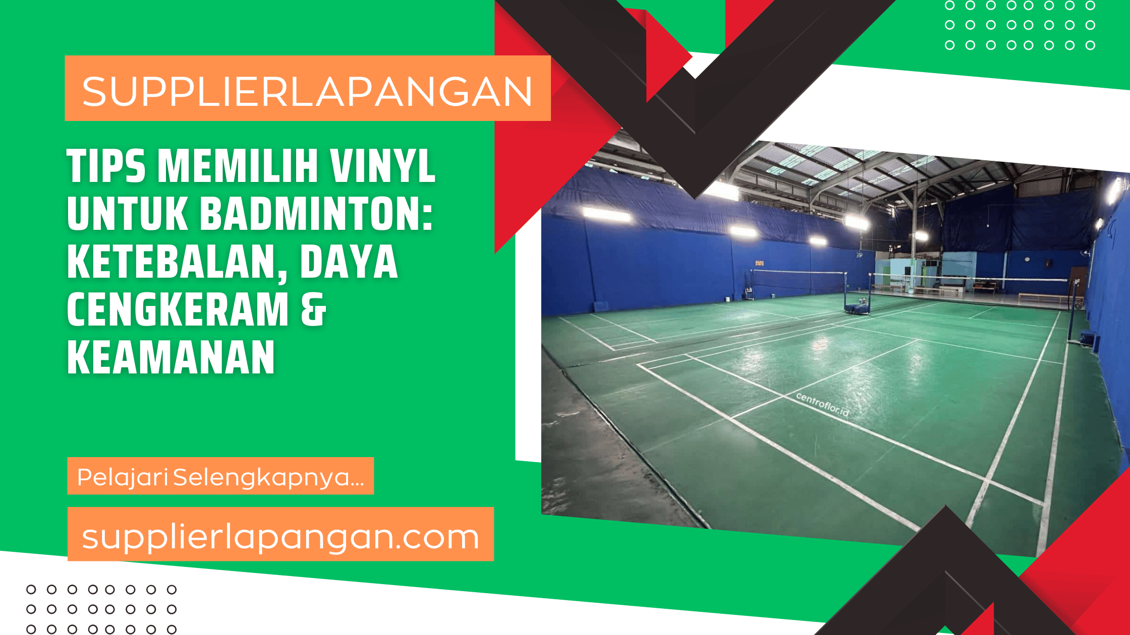 Tips Memilih Vinyl untuk Badminton Ketebalan, Daya Cengkeram & Keamanan